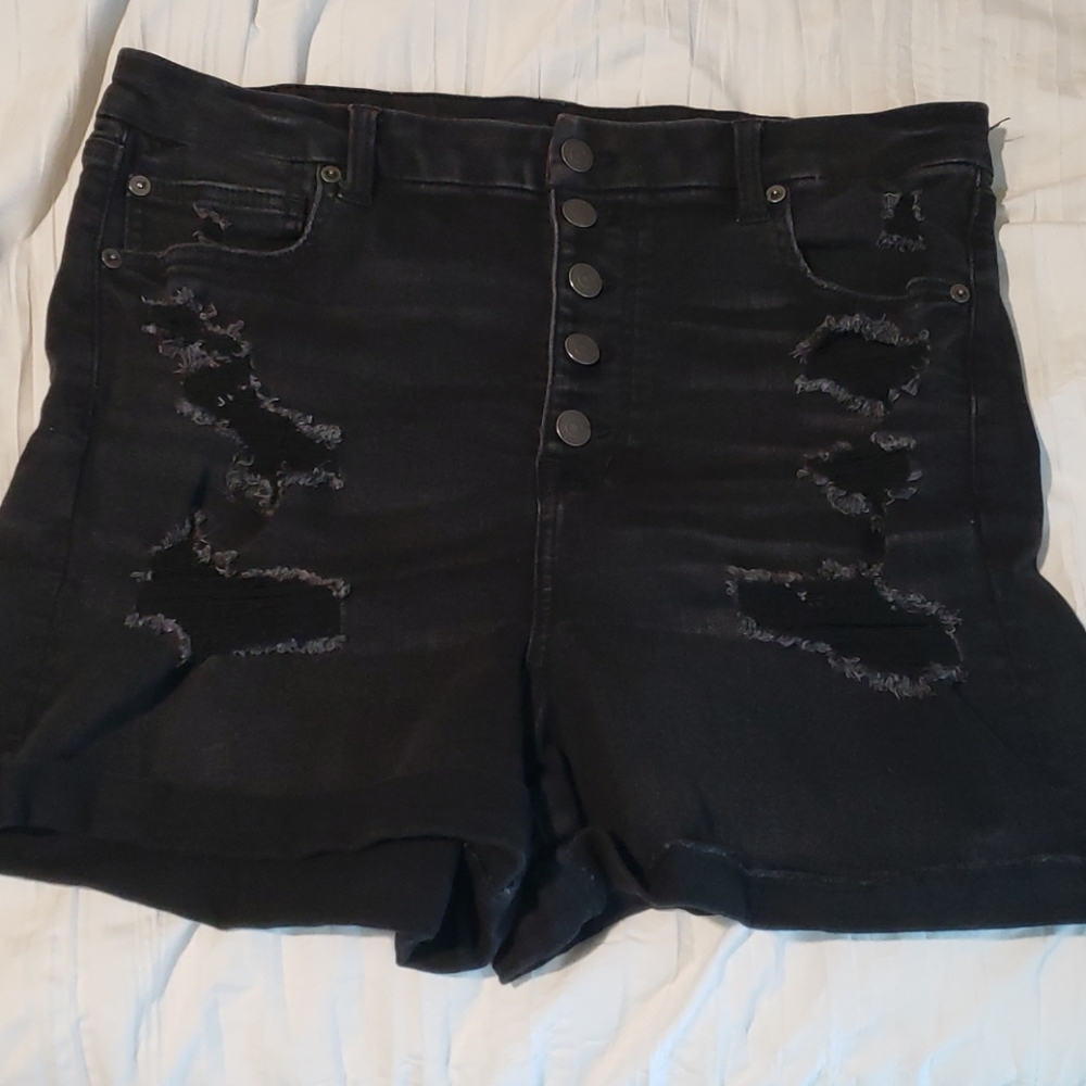 American eagle curvy high rise shortie